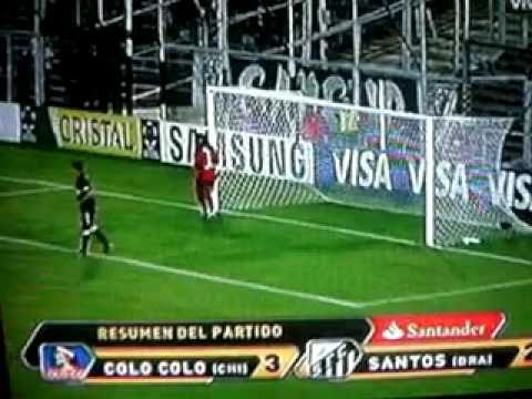 Colo Colo vs Santos 3-2 Copa Libertadores 2011 [16...