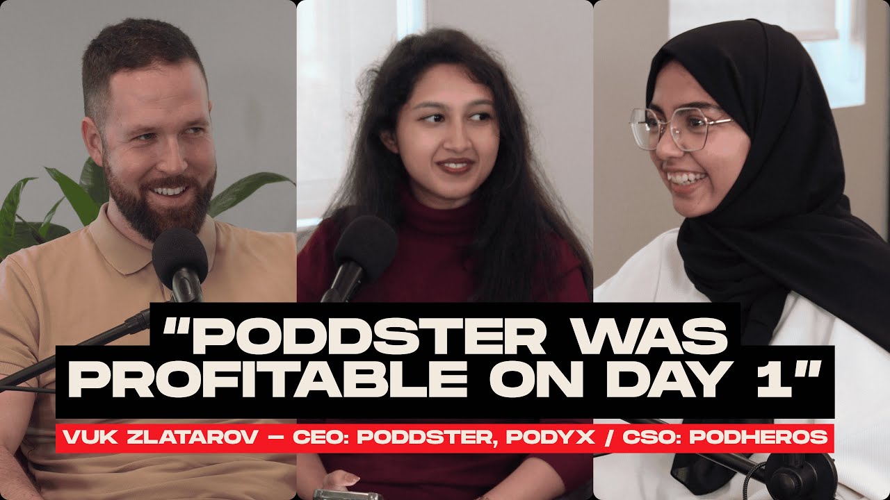 From Zero to 1,000+ Podcasts a Month: How Vuk Zlatarov Built Poddster