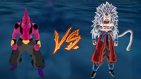 XENO GOKU SSJ5 V/S EVIL GOD BUU || MOD DBZ TTT ||