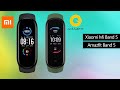 Xiaomi Mi Smart Band 5 vs Amazfit Band 5 Specifications and Functions Comparison