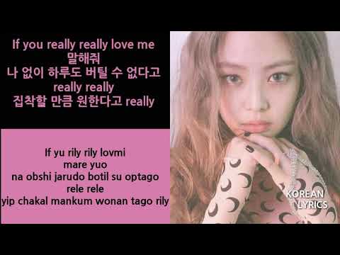 BLACKPINK - Really [Letra Fácil Pronunciación] - YouTube