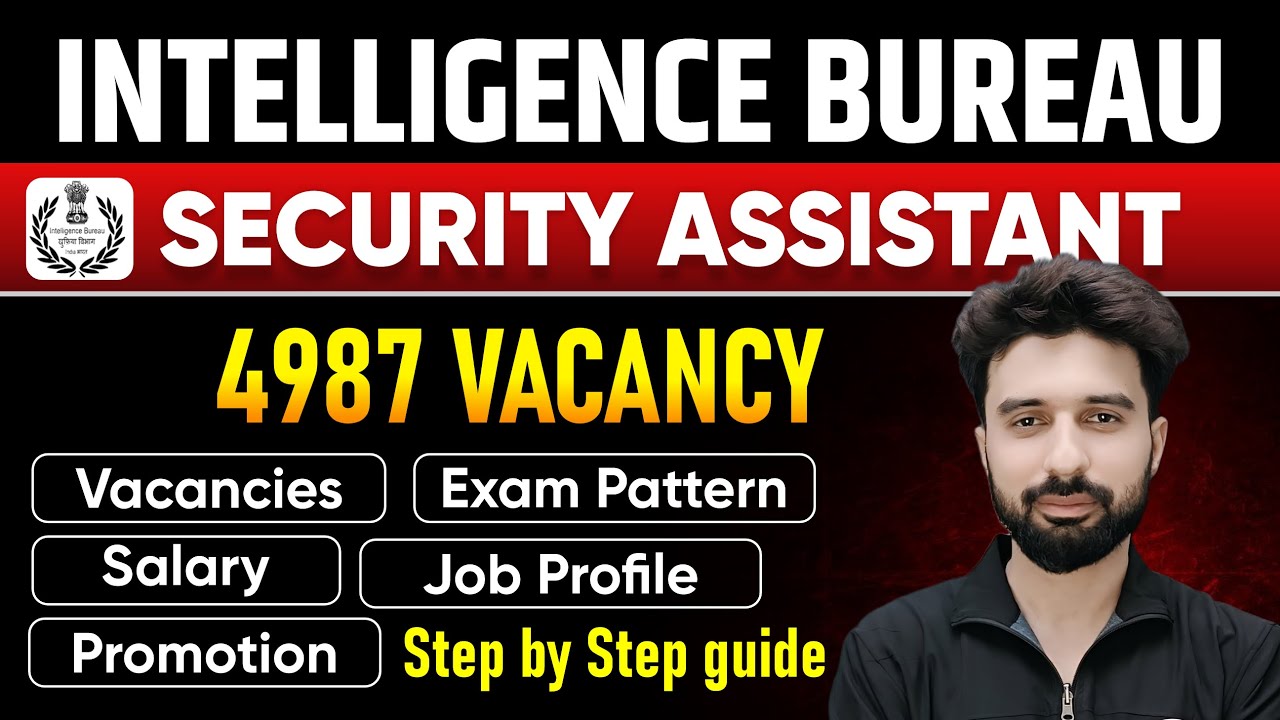 IB Security Assistant 4987 Vacancy 2025 🔥 Full Details: Salary ...