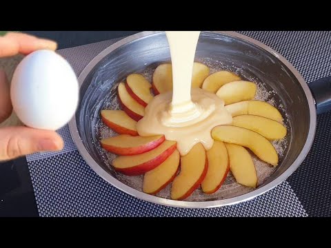 Torta di mele in padella | buonissima e pronta in pochissimi minuti!