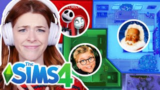 The Sims 4 But Every Room A Different Holiday Movie Challenge