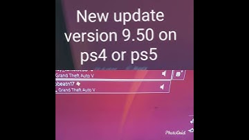 new party update for PlayStation version 9.50 2022