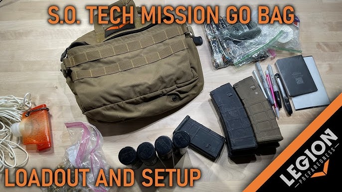 S.O. TechMission System Panel Medic Aid Bag Insert Go Bag