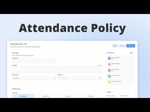 Automate Your Attendance Policy with TimeLive