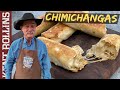 Green Chile Chicken Chimichangas | Best Homemade Chimichangas