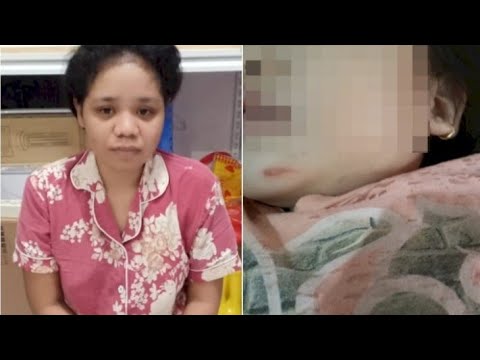 Baby sitter aniaya balita berumur 2 tahun, yg merupakan anak majikannya.