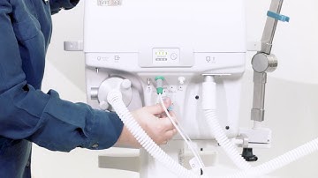 Intensive care ventilator MV200 - Calibration of gas analysis modules