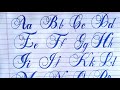 How to write in calligraphy alphabets atoz  fancy calligraphy  brock alphabets