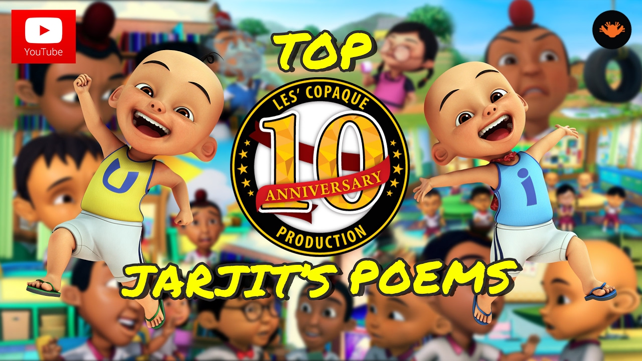Upin Ipin Top 10 Jarjits Poems YouTube