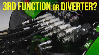 EXPLAINING HYDRAULIC MULTIPLIERS, 3RD FUNCTIONS, & DIVERTERS
