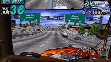 18 Wheeler: American Pro Trucker (GameCube) Playthrough - NintendoComplete