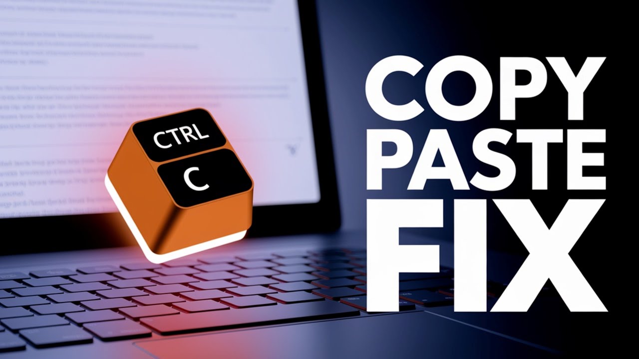 fix Copy and paste not working in windows 11 pc - YouTube