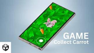 Unity Android Game Tutorial for Beginners | Carrot Collection Game with Restart Button