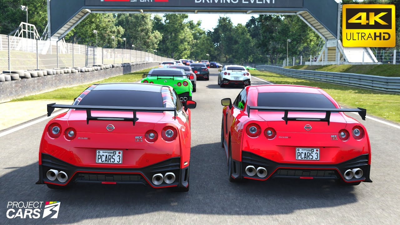 Nissan GT-R R35 Racing Gameplay | Project Cars 3 - YouTube