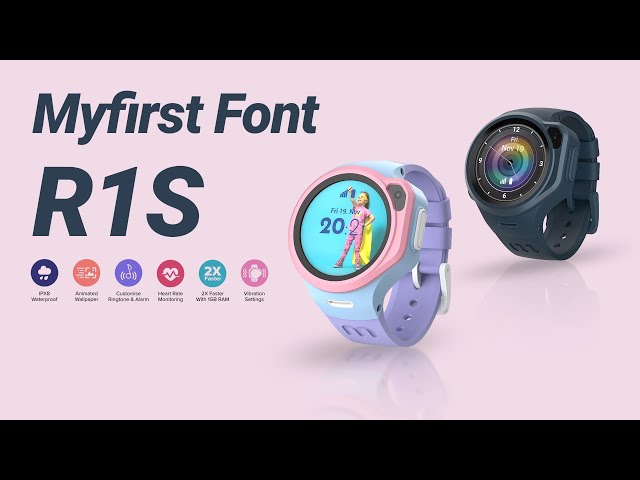 [REVIEW] Đồng Hồ Định Vị Trẻ Em myFirst Font R1S