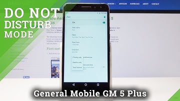 How to enable Do Not Disturb Mode in General Mobile GM 5 Plus - Silent Mode