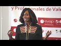 Ponencia "Una marca llamada tú" por Bisila Bokoko