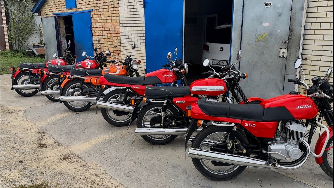 Мини завод мотоциклов ЯВА и CZ!!!👍