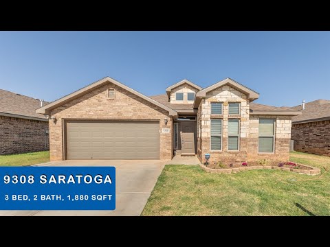 9308 Saratoga Ave, Lubbock, TX home video tour