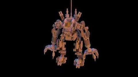 Exo Suit Showcase   Cycles Render