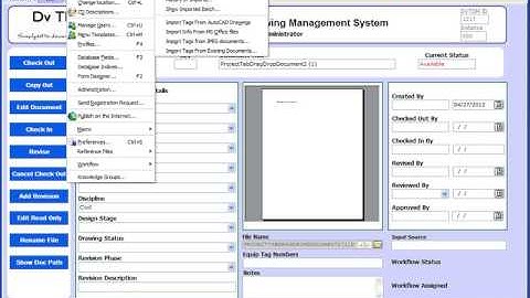 Adding Documents to Dv TDM by Practical Programs