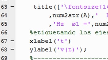 DESCRIPCION CODIGO MATLAB AUTOCORRELACION Y DENSIDAD ESPECTRAL