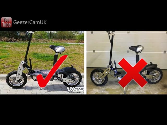 1000w e-SCOOTER | E-Z Tutorial & Test Ride | Way Setup the Front Fenders! - YouTube
