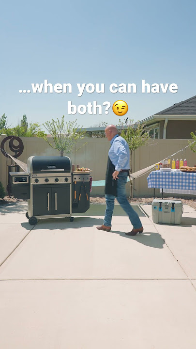You don’t need two machines with the Lifetime Grill and Smoker. Get yours today at lifetime.com!