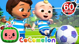 ⚽ Soccer Song KARAOKE! ⚽ | 1 HOUR OF COCOMELON! | World Cup 2022 Final! | Sing Along With Me!