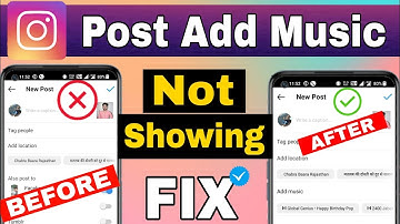 Instagram Post Add Music Option Not Showing || How To Fix Add Music Option To Missing