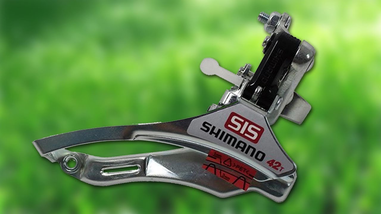 Как отрегулировать переднюю перекидку горного велосипеда - YouTube