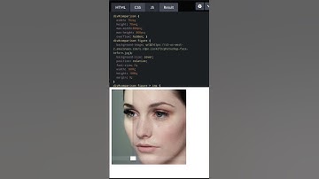 How to Create a Before & After Comparison Slider using CSS #shortsfeed #shorts