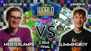POLYTOPIA World Championship SEMI FINAL - MEISTERLAMPE (Luxidoor) VS SLIMMINGBOY (Bardur) screenshot 5