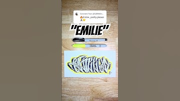 comment your name if you want your name featured in my next video.#art #graffiti #drawing #doodle