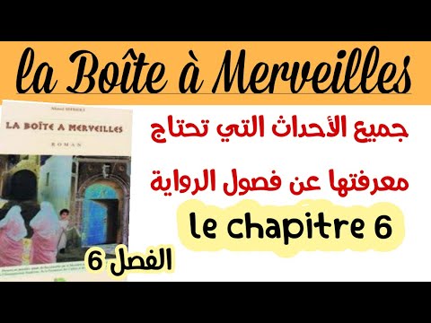   شرح الفصل  بالعربية     رواية علبة العجائب   