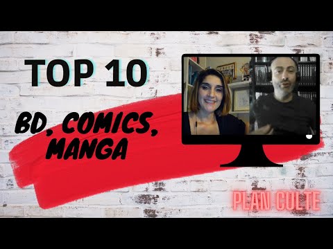 PLAN CULTE #33 : Top 10 comics, BD, manga