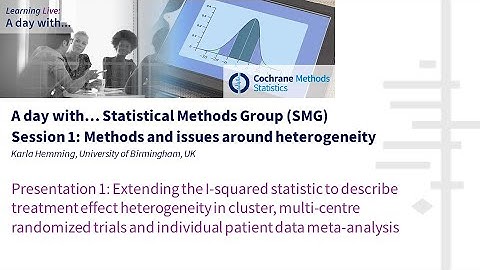 I2 statistic for describing effect heterogeneity in cluster, multi-centre RCTs and IPD meta-analysis