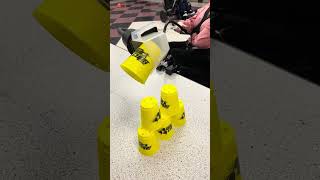 Adapted PE: Switch Activated Cup Stacking