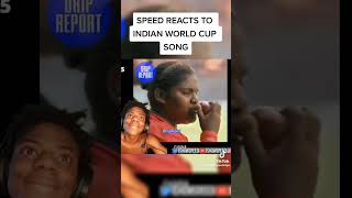 Ishowspeed react to indian version of world cup song 😂💀#ishowspeedshorts #speedgang #crazyspeed