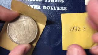 When should you dip or clean a coin. Video 1  Toned Morgan Silver Dollars