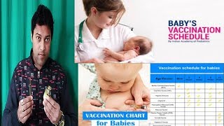 Baby Vaccination Chart,बच्चों के टीकाकरण के बारे में सब जानिए/  || Know All About Baby Vaccination