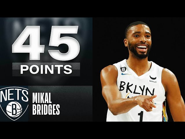 Mikal Bridges Drops HUGE 42 POINTS In Nets W!