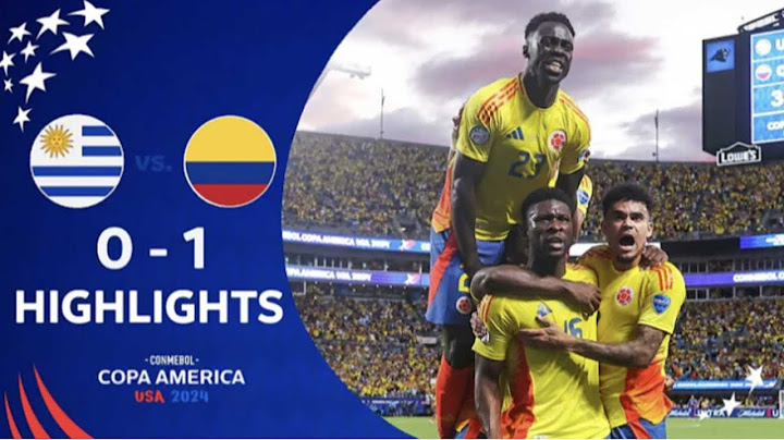 ไฮไลท์รอบรองชนะเลิศ อุรุกวัย🇺🇾 vs โคลอมเบีย🇨🇴 0-1 | โคปา อเมริกา 2024