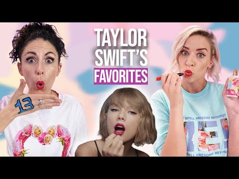 trying-taylor-swift’s-13-favorite-beauty-products!-(beauty-break)