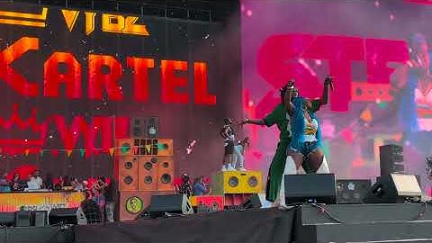 Thumbnail of Vybz Kartel, Spice - Romping Shop live performance London Wireless Festival 2025 #vybzkartel #london