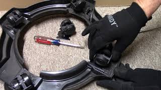 Replacing Dolly Wheels on a Rainbow Vacuum
