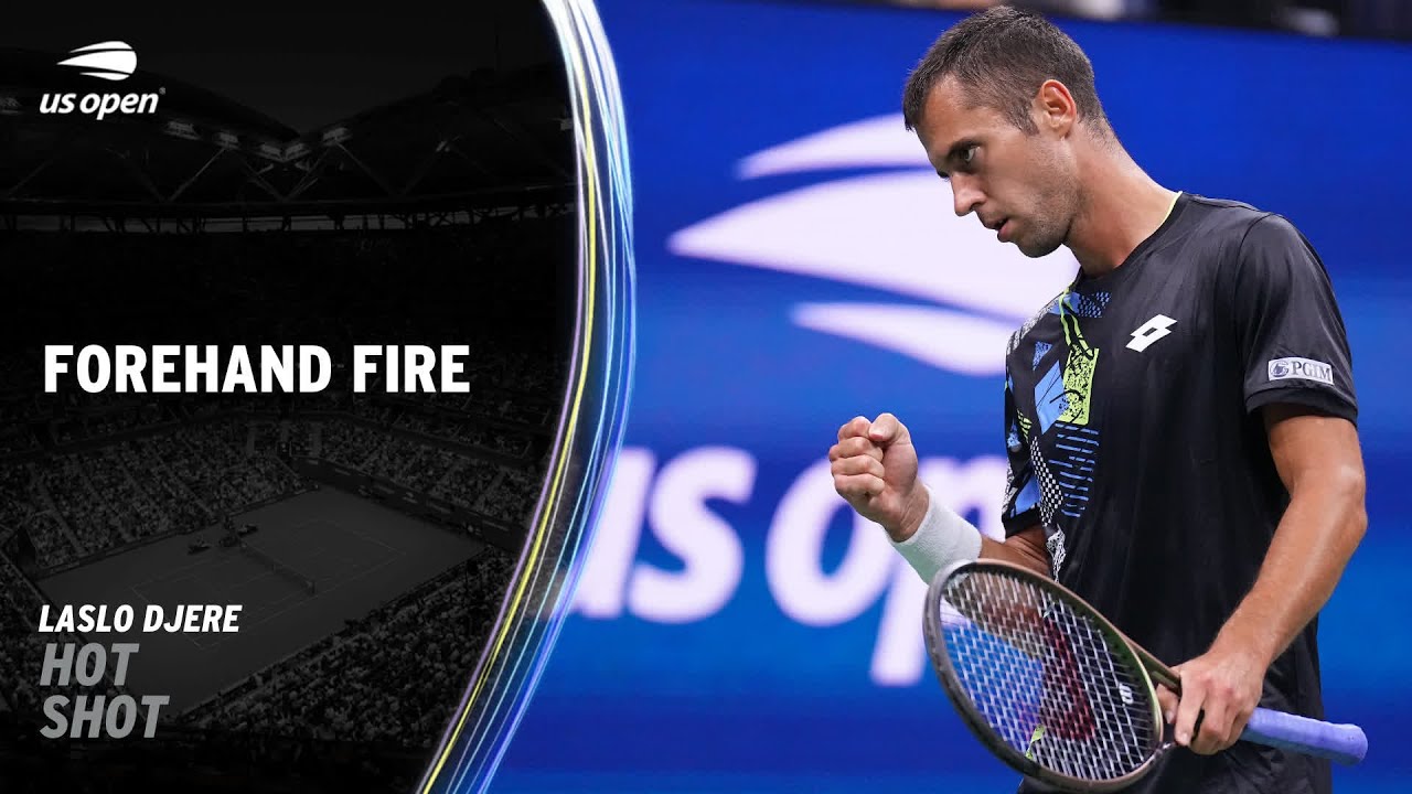 Laslo Djere Produces Forehand Fire 2023 US Open